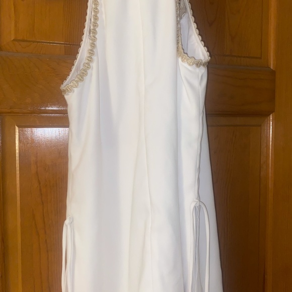 Lily Pulitzer White and Gold Dress - Picture 2 of 4